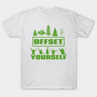 Offset Yourself Climate Change T-Shirt